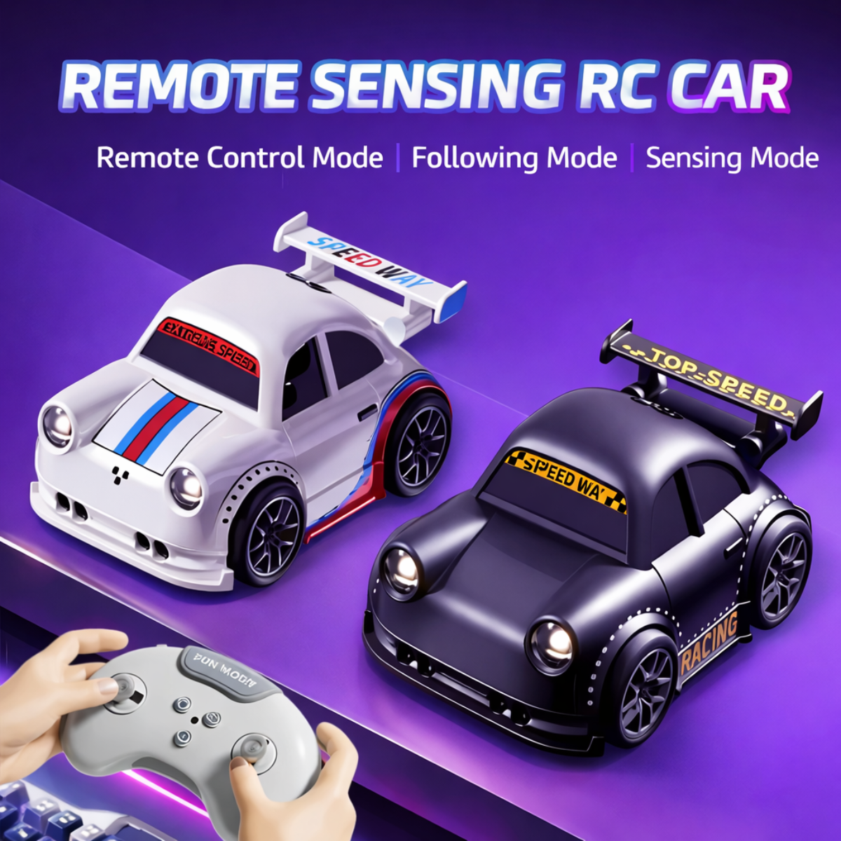 TopCar - 2.4GHz Electric Remote & Induction Controlled Mini Drift Car