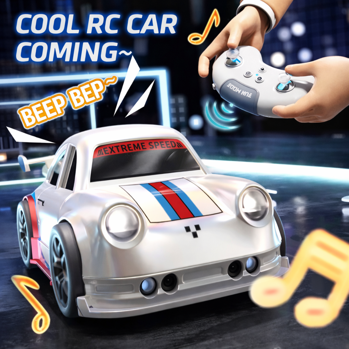 TopCar - 2.4GHz Electric Remote & Induction Controlled Mini Drift Car