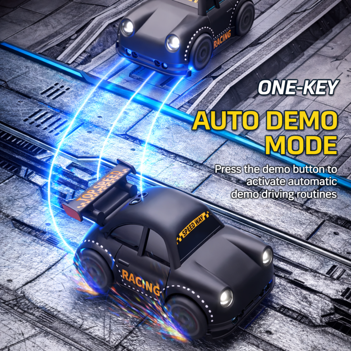 TopCar - 2.4GHz Electric Remote & Induction Controlled Mini Drift Car