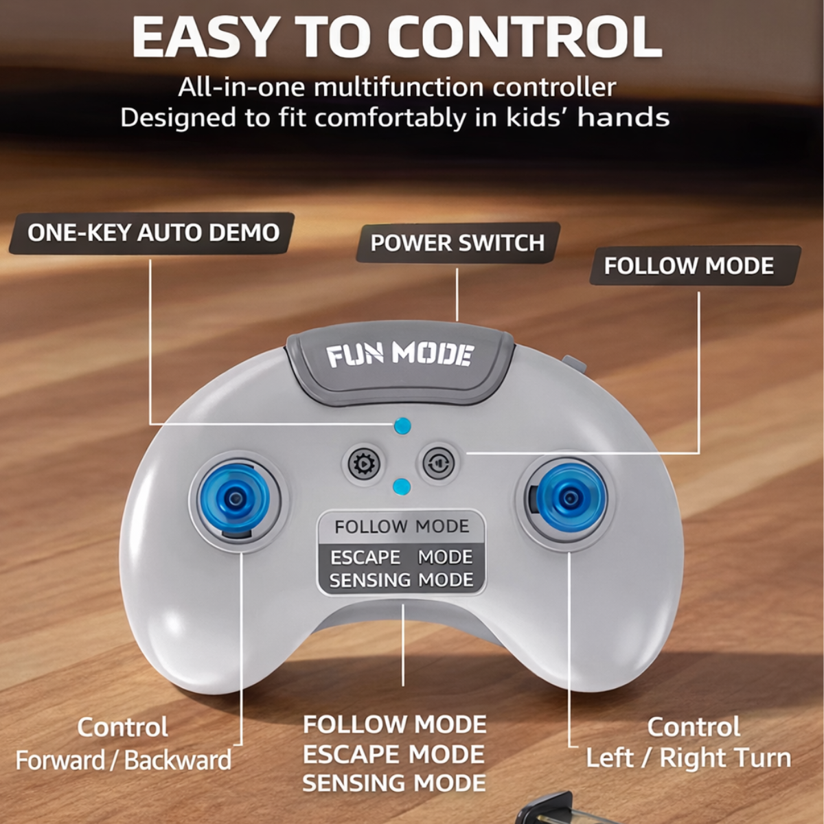 TopCar - 2.4GHz Electric Remote & Induction Controlled Mini Drift Car