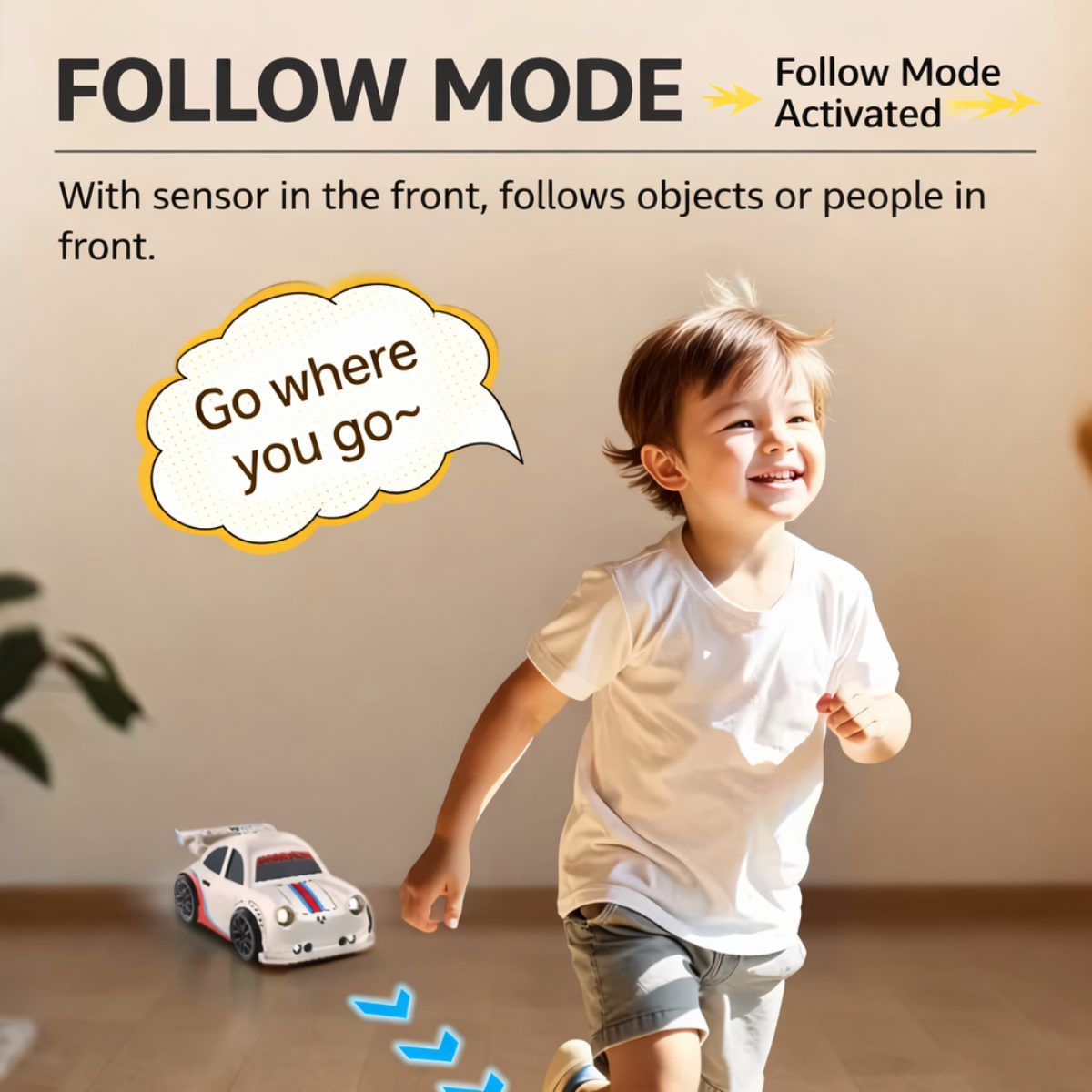 TopCar - 2.4GHz Electric Remote & Induction Controlled Mini Drift Car