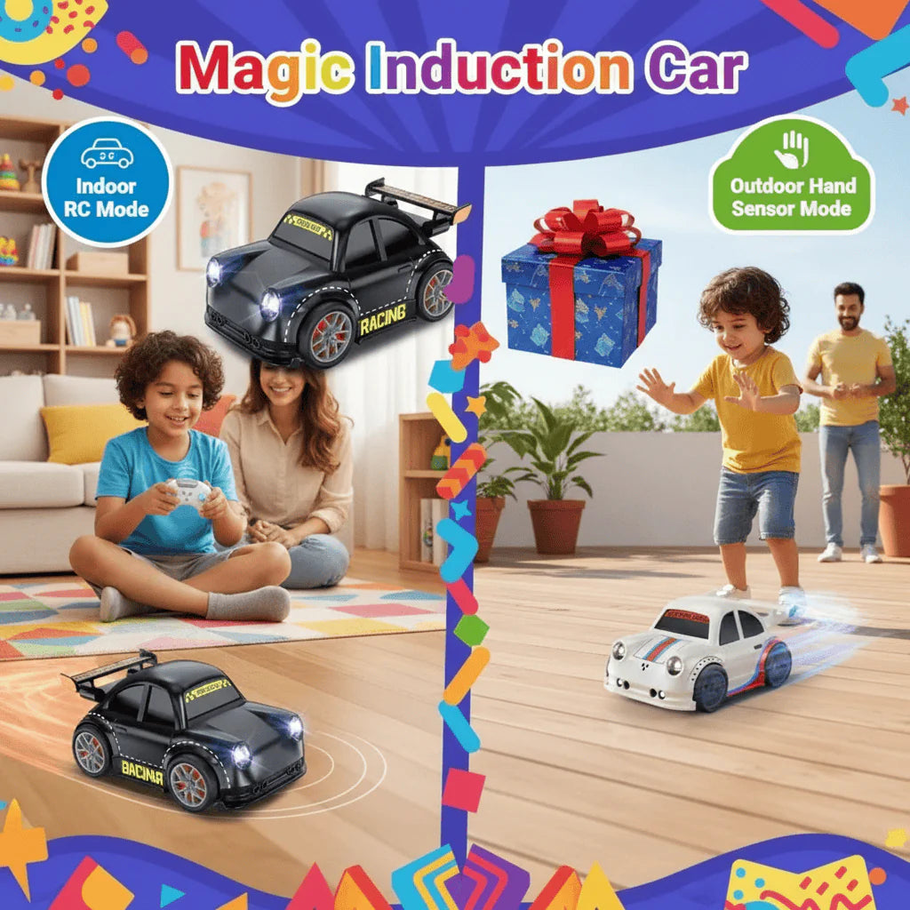 TopCar - 2.4GHz Electric Remote & Induction Controlled Mini Drift Car