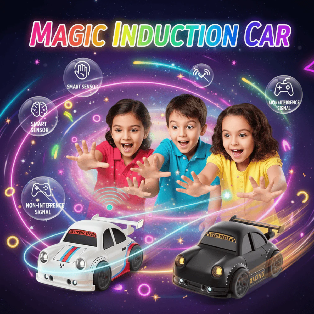 TopCar - 2.4GHz Electric Remote & Induction Controlled Mini Drift Car