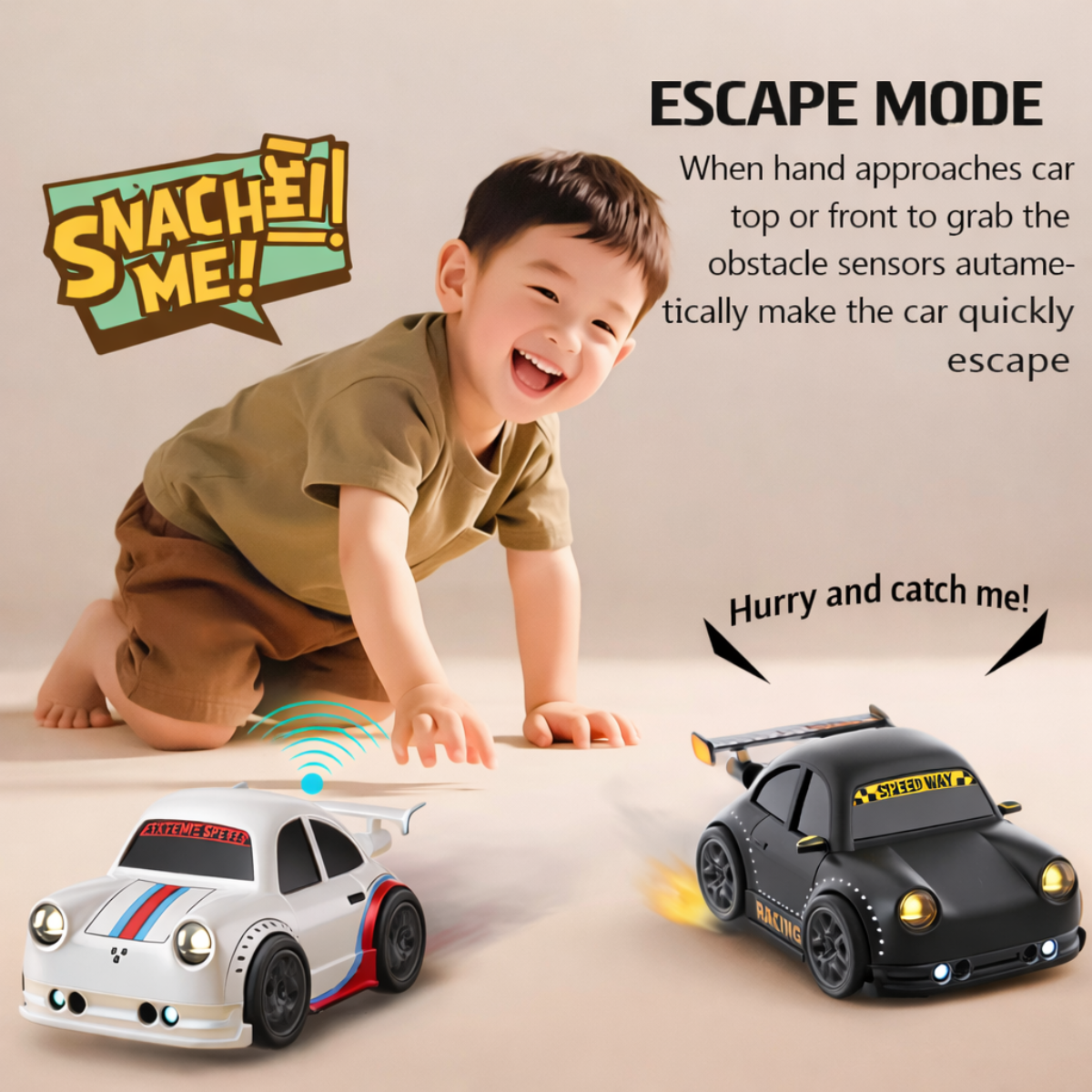 TopCar - 2.4GHz Electric Remote & Induction Controlled Mini Drift Car